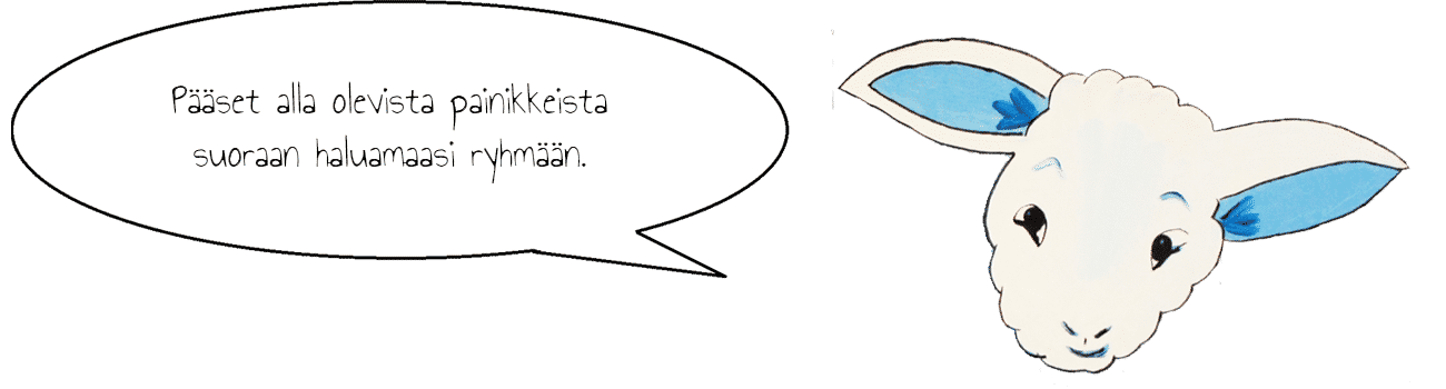 Henkilökunta Pääset alla olevista painikkeista suoraan haluamaasi ryhmään